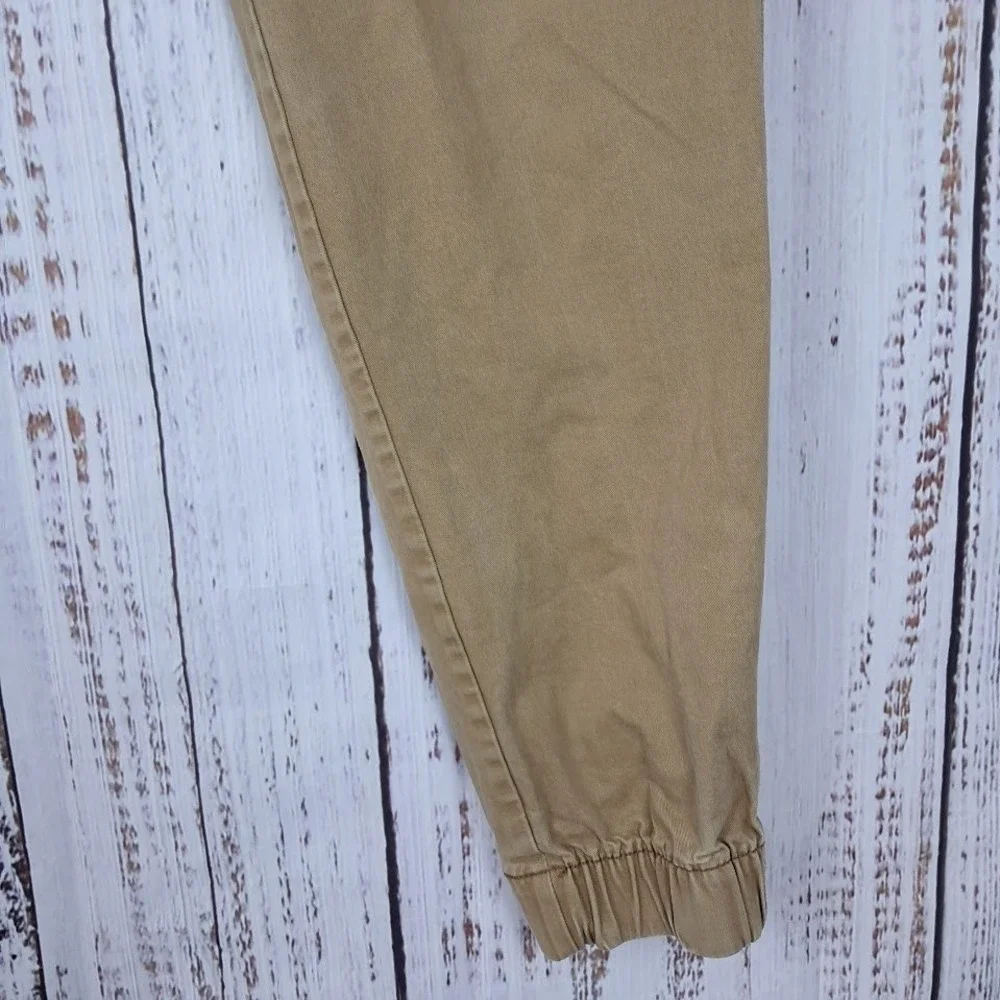 OLD NAVY Men's M Modern Jogger Pants Built-In‎ Flex Khaki Drawstring